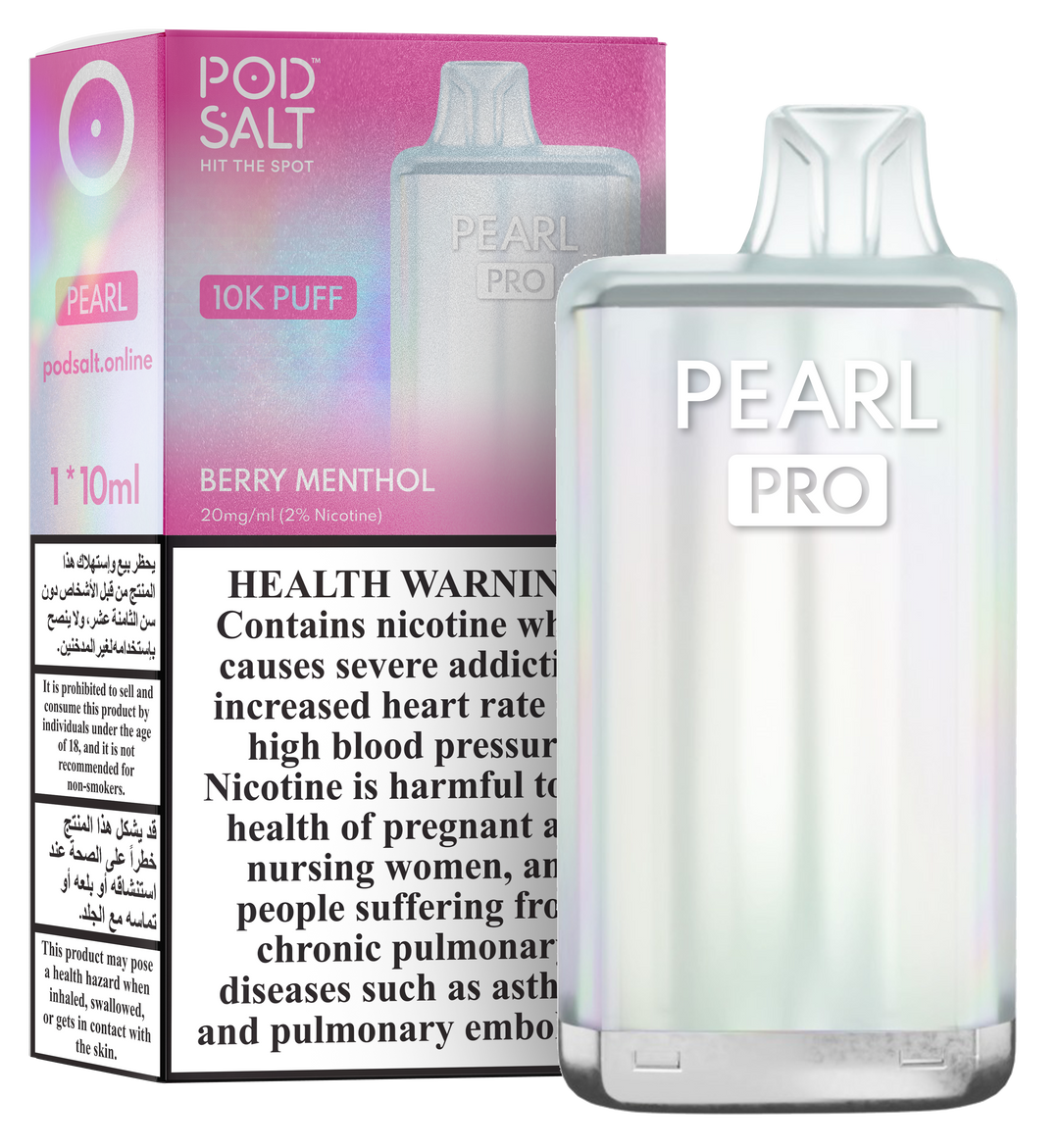 Pod Salt Pearl Pro 10k Puffs