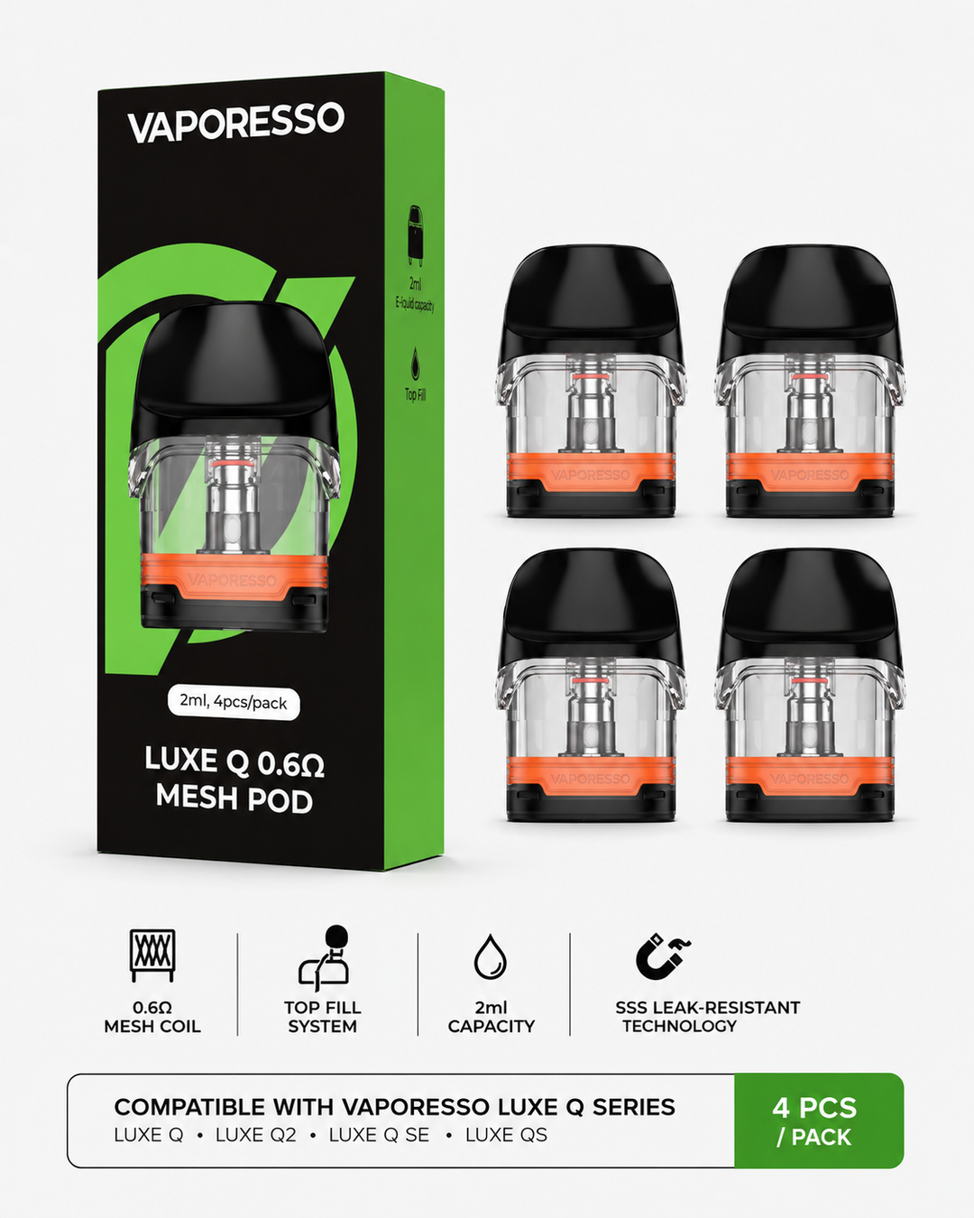 Vaporesso LUXE Q Replacement Pods