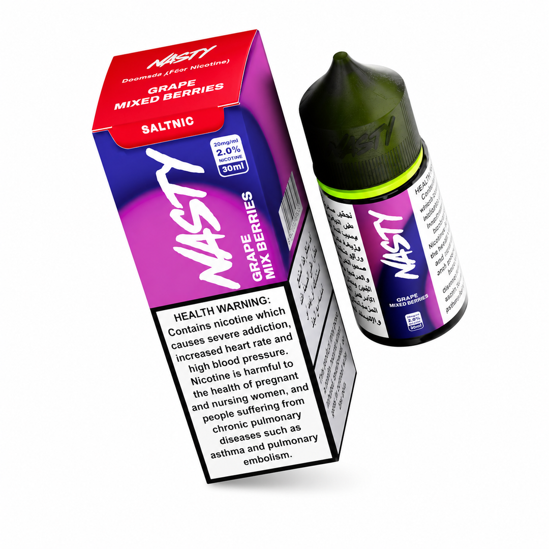 Nasty Nicotine Salt E-Liquid – 20mg