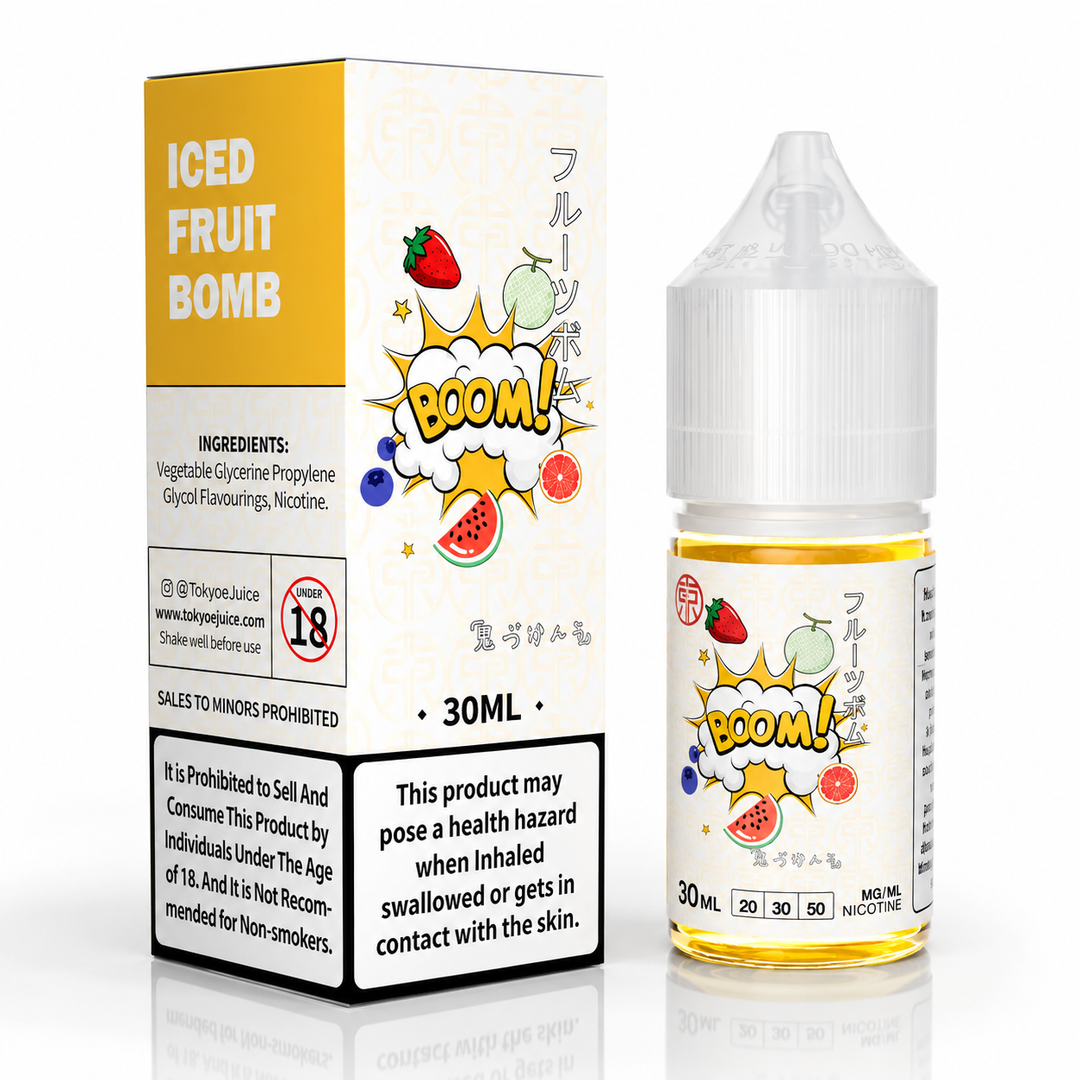 Tokyo Nicotine Salt E-Liquid – 20mg