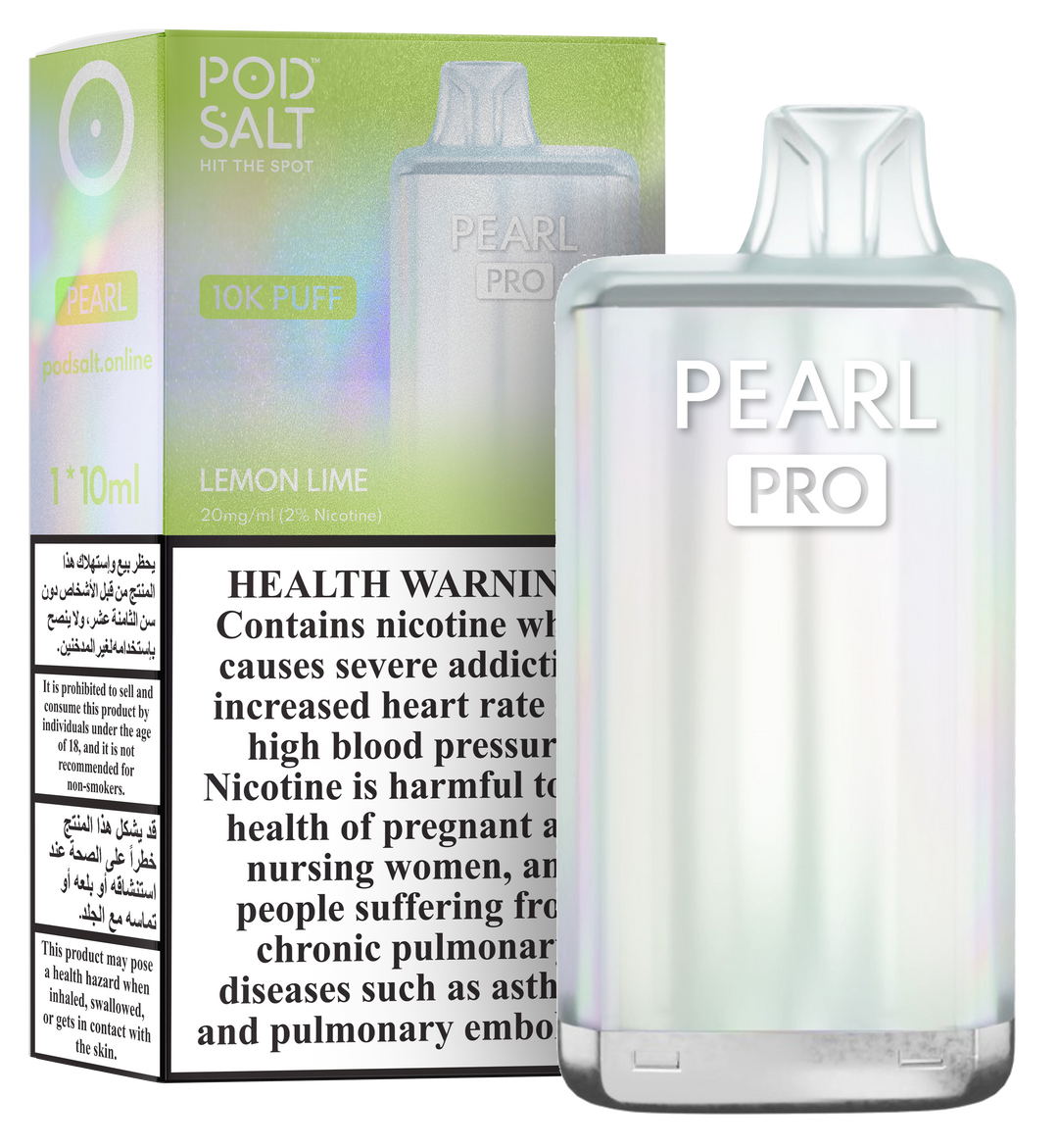Pod Salt Pearl Pro 10k Puffs