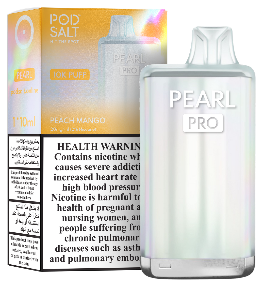 Pod Salt Pearl Pro 10k Puffs