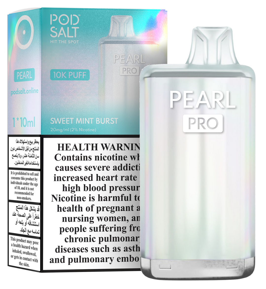 Pod Salt Pearl Pro 10k Puffs