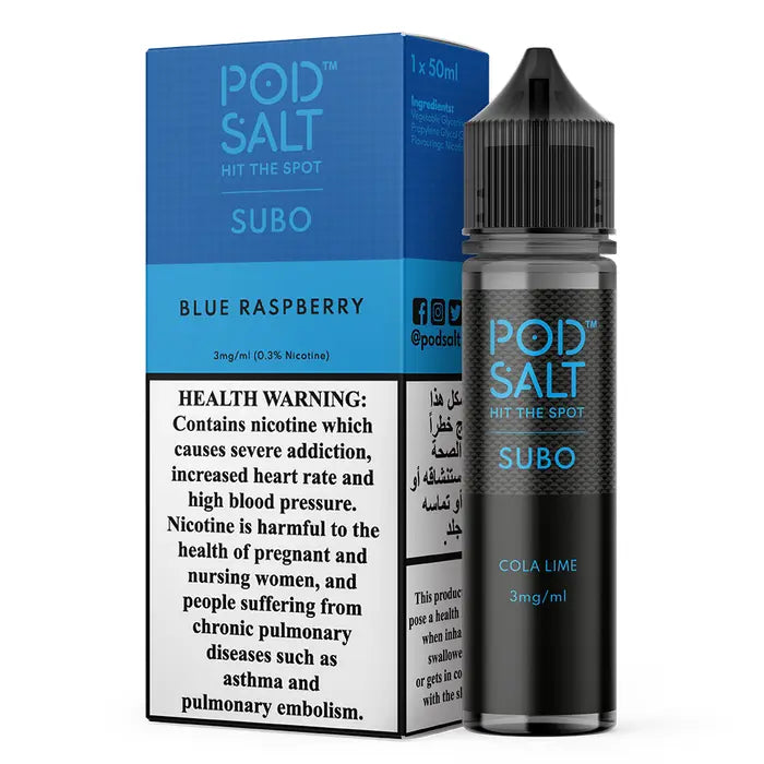 Pod Salt Subo Freebase Nicotine E-Liquids